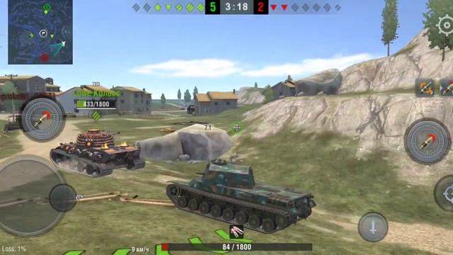 танки блиц.евро сервер.играю с телефона. смотреть онлайн