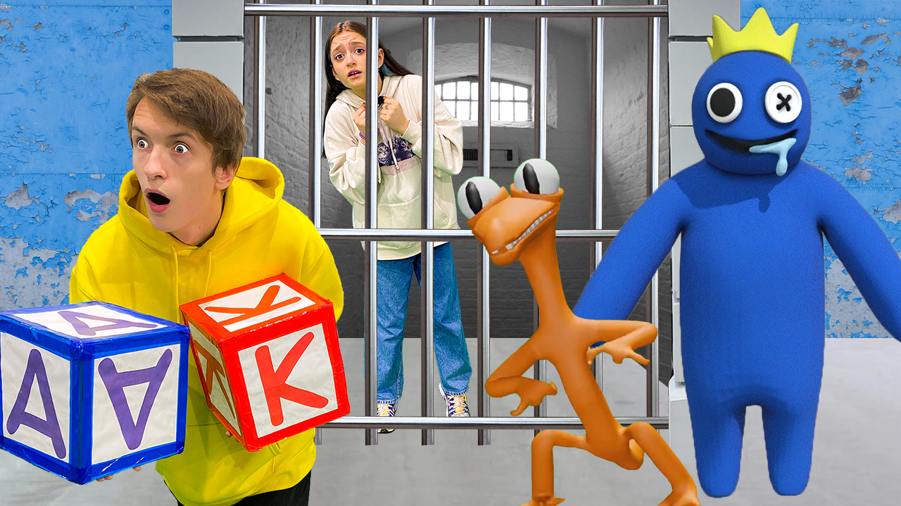 РАДУЖНЫЕ ДРУЗЬЯ Заперли Нас в ТЮРЬМЕ !! смотреть онлайн