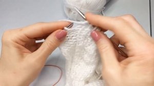 Детский свитер  спицами для девочки Зимнее дерево /размер 80-86/ подробный мастер класс/Часть 2