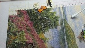 Дания. Холмы и озера/ЭстЭ/70% работы/Перемотка #вышивкакрестиком #многоцветка #рукоделие