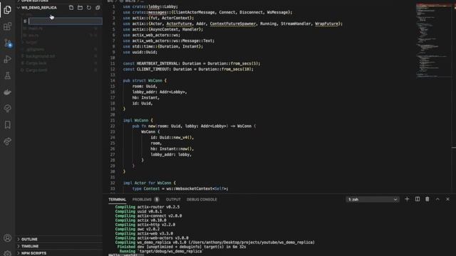 Rust - Websockets in Actix Web - Full Tutorial смотреть онлайн