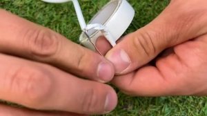 Антенна из зарядника.