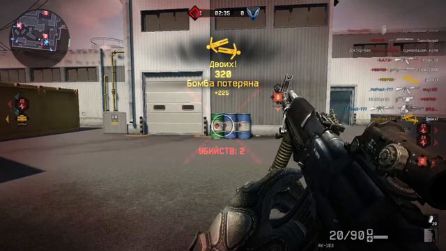 Как проходит урон в Warface... смотреть онлайн