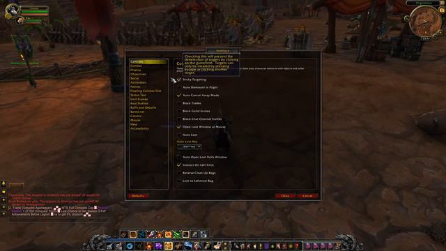 How To Disable Fade Map When Moving In WOW