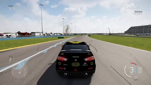 Mitsubishi Evolution X GSR Forza Motorsport 6 смотреть онлайн