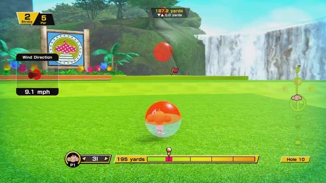 Super Monkey Ball Banana Mania - Monkey Golf Eagle смотреть онлайн