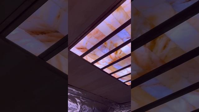Лечебный свет в бане из гималайской соли!! смотреть онлайн