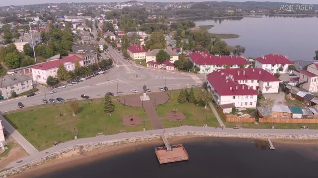 Город Себеж с высоты птичьего полёта Жемчужина Псковской области Видео клип про Себеж. Sebezh Russi смотреть онлайн