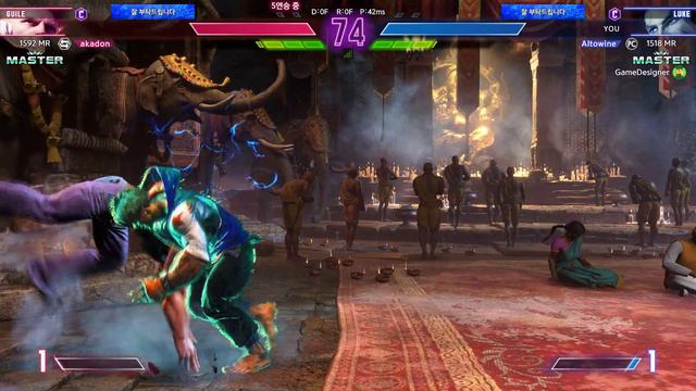 Guile (C/MR 1585) vs Altowine (Luke/C/MR 1525) | Street Fighter 6 смотреть онлайн