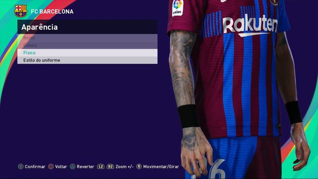 Raphinha + Tattoo Compatível com todos Patchs - Pes2021 смотреть онлайн