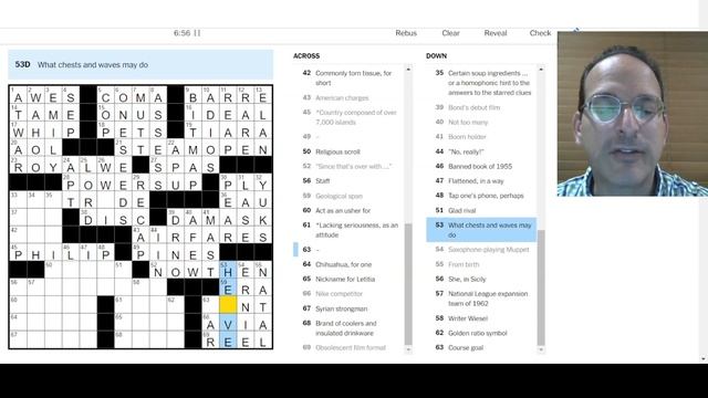 How about some PEPPER? - Solving the Thursday New York Times Crossword - 5-25-23 смотреть онлайн
