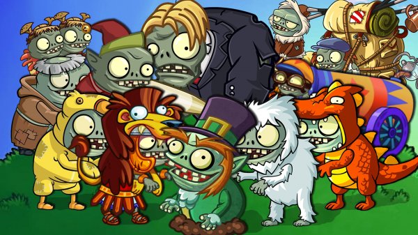 Топ импов в игре РАСТЕНИЯ против ЗОМБИ 2. PvZ Дичь!