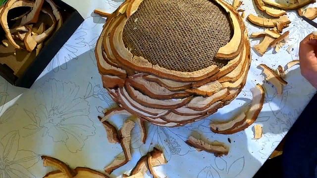 Поделки из натуральных материалов.Декор для дома своими руками. смотреть онлайн