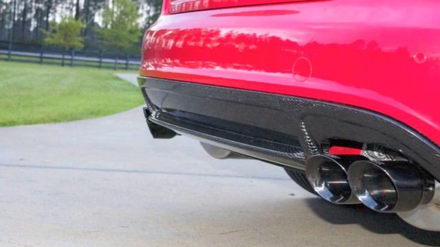 Audi A4 B8 APR Quad Exhaust (turbo back), K04, Carbonio, Eurocode FMIC смотреть онлайн