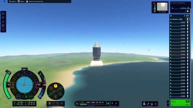 Stupid Tiny Rockets Reach 144,000 Meters Setting Kerbal Space Program 2 Altitude Record смотреть онлайн