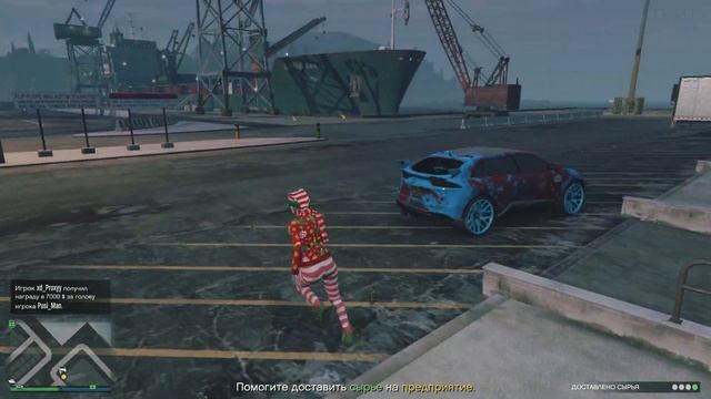 GTA 5 Online_Прятки_Предновогоднее настроение_Как можно выполнять задания с таким угаром? (Часть 5) смотреть онлайн