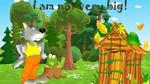 ДЕТСКАЯ СКАЗКА  на английском языке "The 3 little pigs"