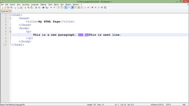 HTML - Basic Tags смотреть онлайн
