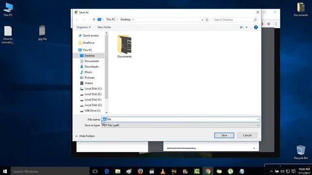 How To Convert JPG To PDF | Without Converter | Offline | Image To PDF | Free & Quickest Way смотреть онлайн