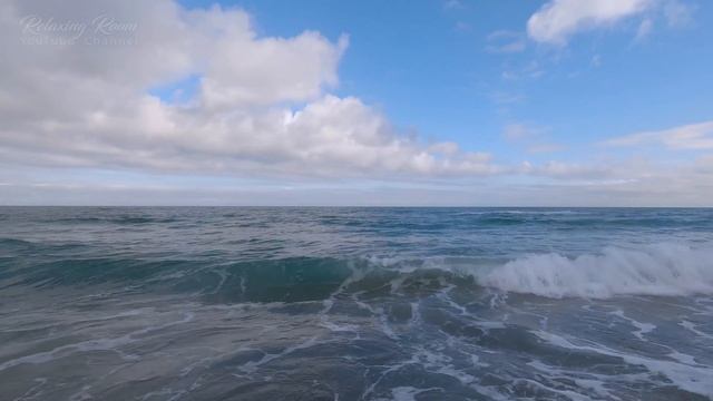 Fall asleep soundly under the sound of waves relieve stress relax video for sound sleep 4K UHD смотреть онлайн