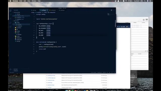 #4: Membangun RESTful API dengan Golang Echo Framework - Konfigurasi Koneksi ke Database MySQL смотреть онлайн