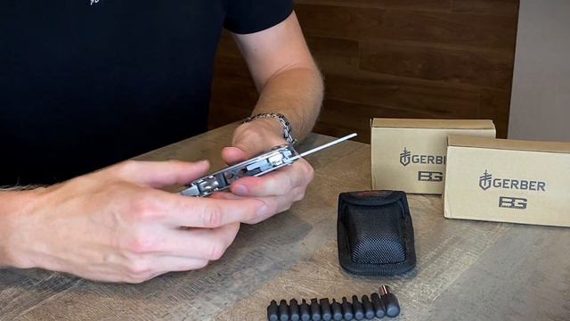 Мультитул Gerber BG пассатижи, отвертки, нож смотреть онлайн