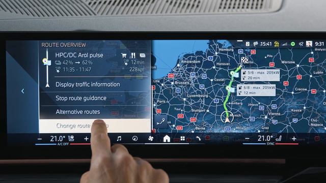 Charging Navigation Guide: How to adjust and use BMW Maps Charging optimized Routes. смотреть онлайн