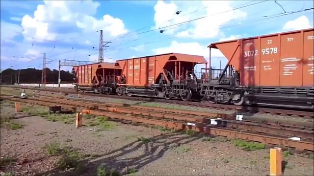 Железнодорожный день по станции Рутченково смотреть онлайн