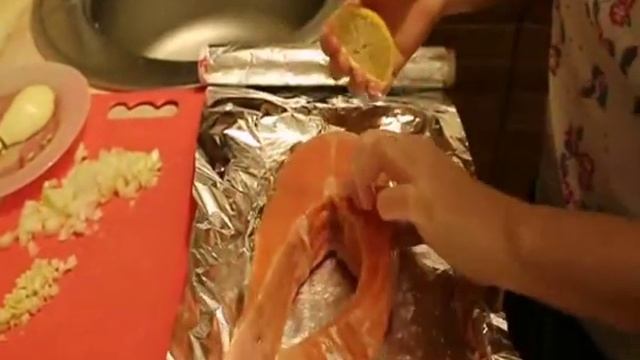 Семга в фольге смотреть онлайн