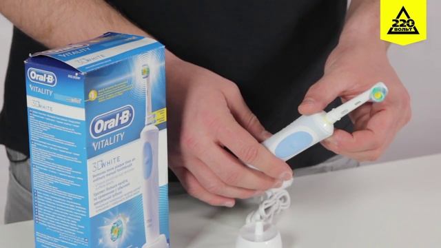Зубная щетка ORAL B Vitality 3D White LUXE смотреть онлайн