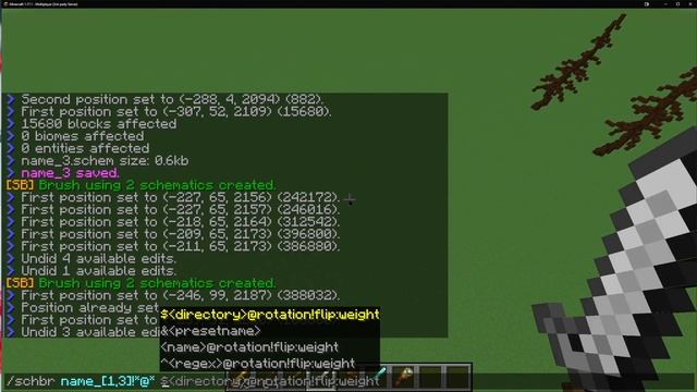 Minecraft Schematic Brush Reborn Tutorial (1.16+) смотреть онлайн