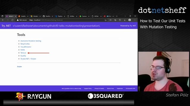 Let none survive! - How to test our unit tests with mutation testing смотреть онлайн