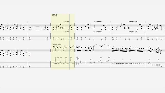 Metallica - “Enter Sandman” - Guitar Tab ♬ смотреть онлайн