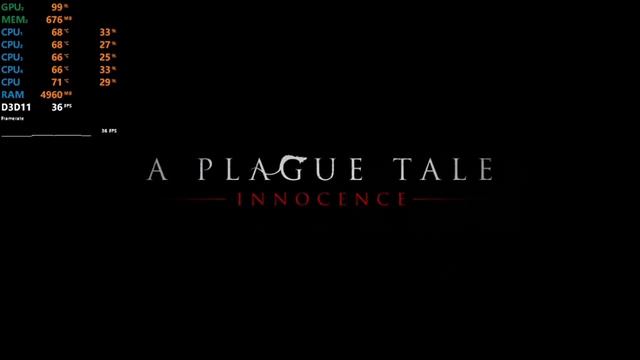 A Plague Tale Innocence on i3 6006U ,8gb ram ,INTEL HD 520 ,Fps Test смотреть онлайн
