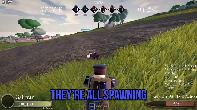 CRUSHING the Enemy | Roblox Entrenched | War Game Gameplay смотреть онлайн
