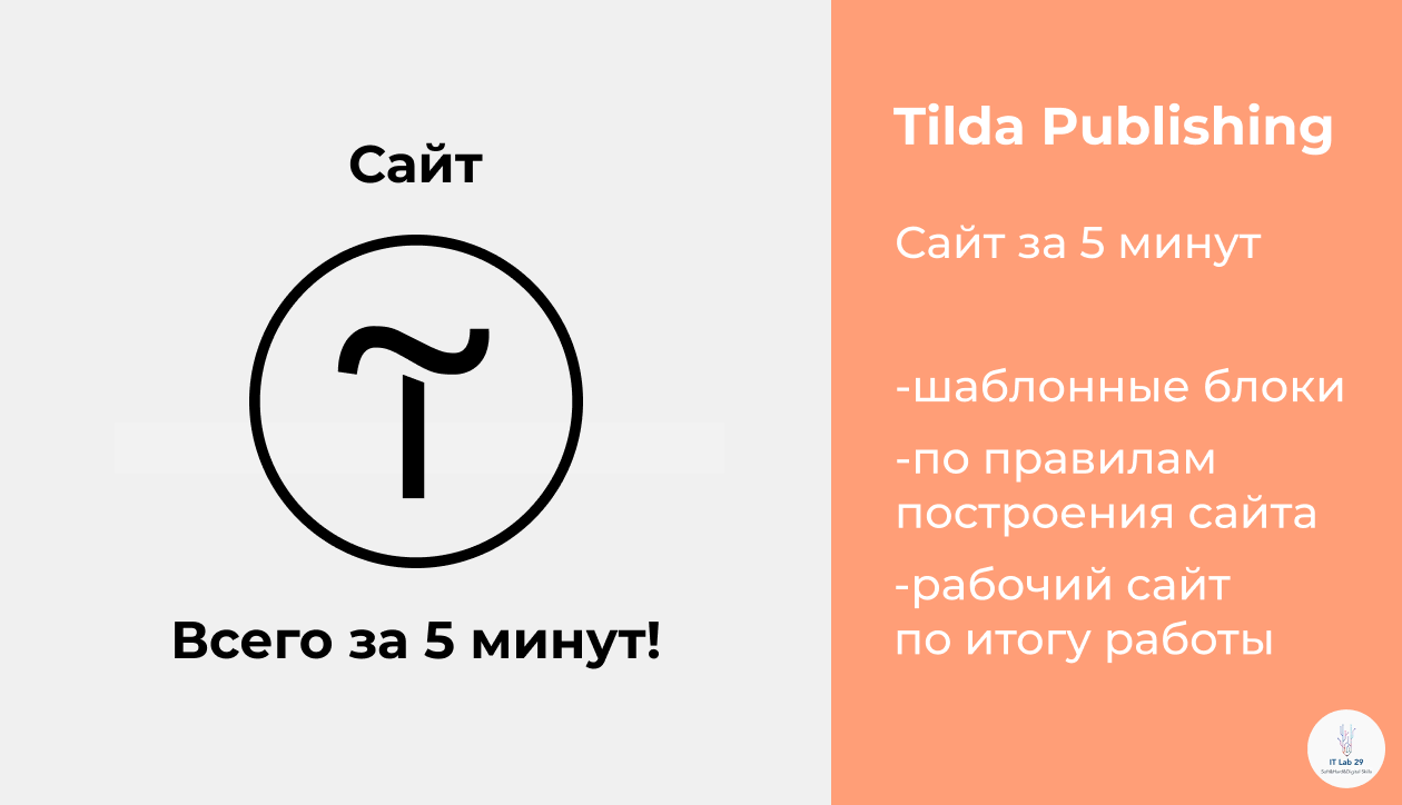 Tilda Publishing | Сайт за 5 минут смотреть онлайн