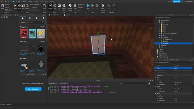 Как сделать генерацию комнат как в Doors. Очень простой скрипт смотреть онлайн
