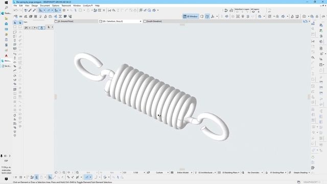 spring by jorge arreguin Archicad GDL смотреть онлайн