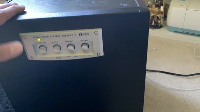 Working Yamaha YST-SW215 95 Watt Subwoofer смотреть онлайн