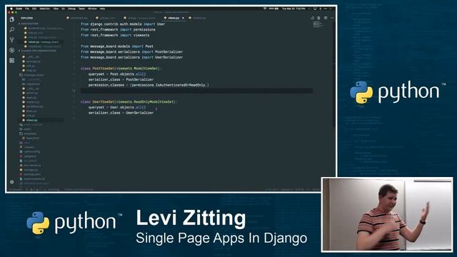 Single Page Web Apps In Django - Levi Zitting (Springfield Python Developers Group) смотреть онлайн
