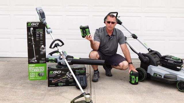 WORTH IT?? Unsponsored review of the EGO POWER+ 56v MOWER, TRIMMER & BLOWER смотреть онлайн