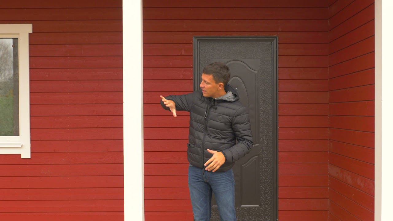 Каркасный дом в скандинавском стиле. Обзор дома смотреть онлайн