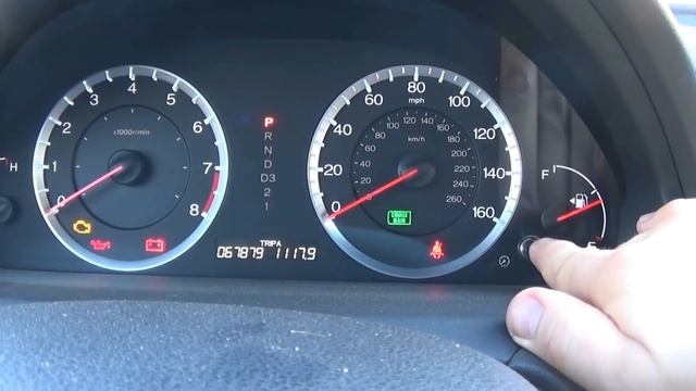 Как Обнулить сервис после замены масла на Honda (How To Reset the Maintenance Light HONDA) смотреть онлайн