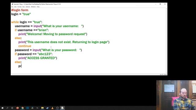 Python Boot Camp - Lesson 7.3: Advanced Uses in Loops - Break & Continue смотреть онлайн