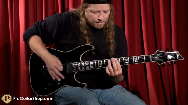 Schecter C-1 Black Market Custom Does Metal смотреть онлайн