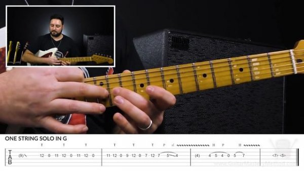 ONE STRING Guitar Solo Guaranteed To Impress!!