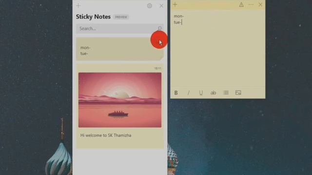 How to Use Sticky Notes App for Windows | Tamil смотреть онлайн