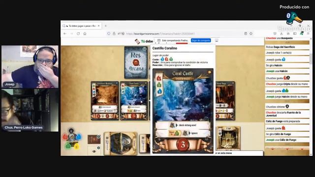 Cómo jugar a Res Arcana con Chus de Perroloko Games смотреть онлайн