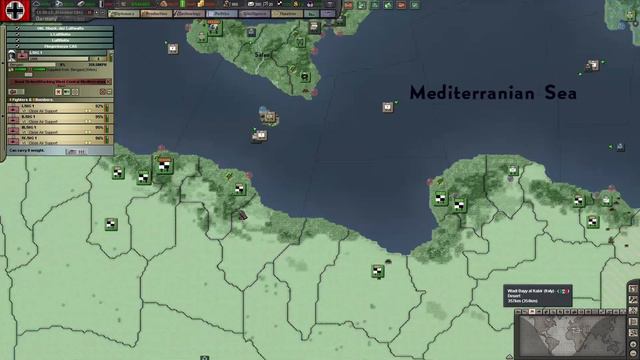 Hearts of Iron 3: Black ICE 10.41 - 72 Germany - Moving into Iraq смотреть онлайн