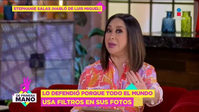 Stephanie Salas habla sobre la polémica foto que posteó Luis Miguel смотреть онлайн
